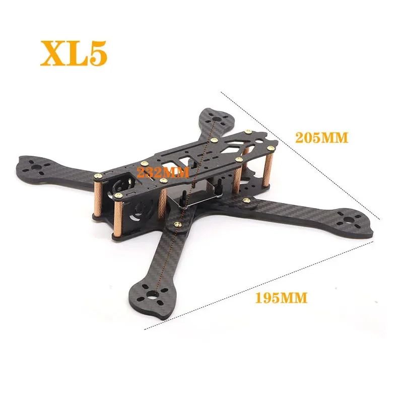 HSKRC XL5 XL6 XL7 XL8 XL9 5 in - Geprc Rad Vtx 5.8G 2.5W ulasan dan harga